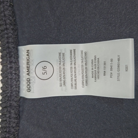 NWT Good American Women Swim Bikini Bottom sz 5/6 2XL/3XL - Picture 7 of 9